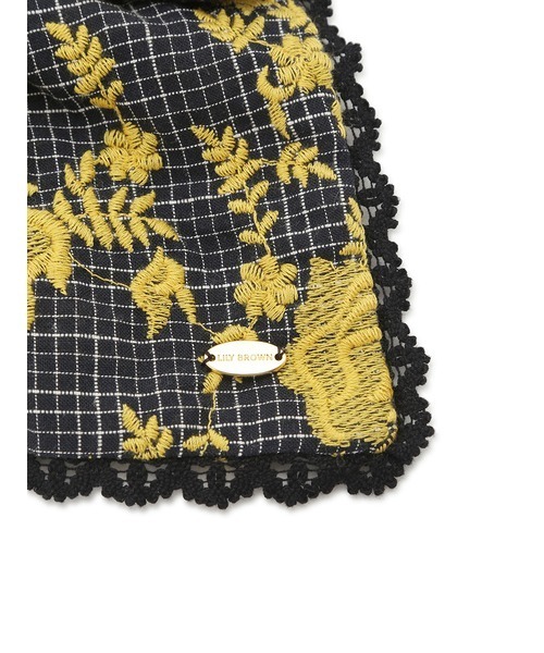 LILY BROWN（リリーブラウン）の「コットンレースビッグシュシュ（その他ヘアアクセサリー・レディース・ホワイト/ブラック/その他・FREE）」の22枚目の写真