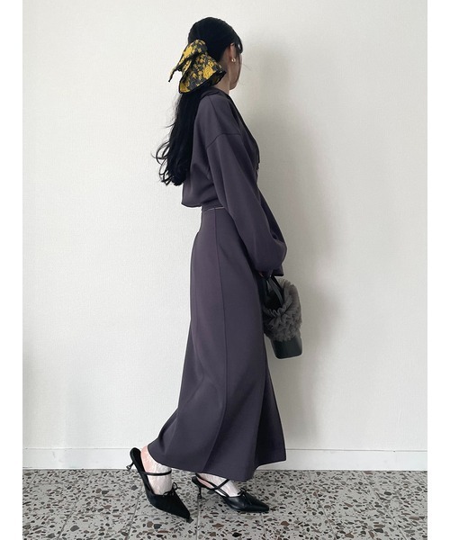 LILY BROWN（リリーブラウン）の「コットンレースビッグシュシュ（その他ヘアアクセサリー・レディース・ホワイト/ブラック/その他・FREE）」の6枚目の写真