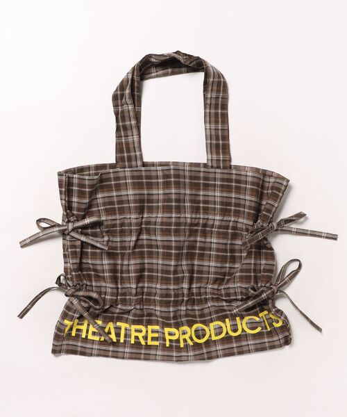 THEATRE PRODUCTS(シアタープロダクツ)の「チェックトートバッグ(トートバッグ・レディース・ネイビー/ベージュ・FREE)」の18枚目の写真