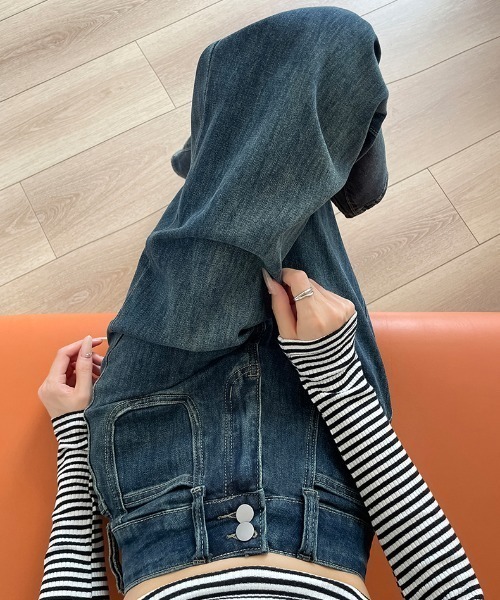 REBALANCE(リバランス)の「レディース デニム フレア(デニムパンツ・レディース・A・X-LARGE/LARGE/MEDIUM)」の3枚目の写真