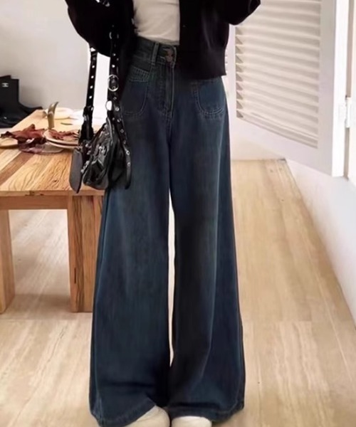 REBALANCE(リバランス)の「レディース デニム フレア(デニムパンツ・レディース・A・X-LARGE/LARGE/MEDIUM)」の10枚目の写真