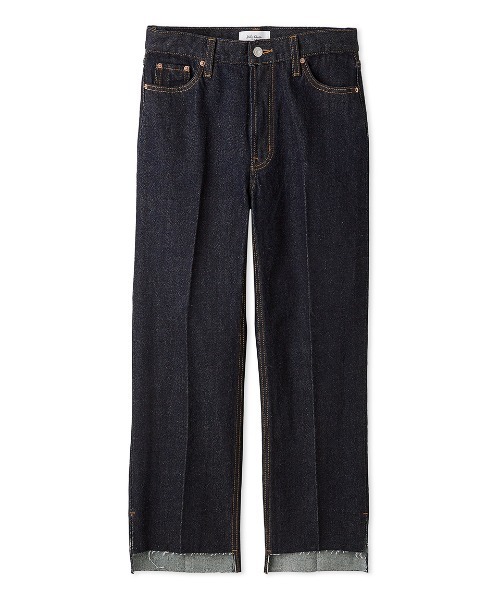 Mila Owen（ミラオーウェン）の「裾段差テーパードデニムパンツ（デニムパンツ・レディース・ピンク/インディゴブルー/ライトブルー/ブルー・00/2/1/0）」の19枚目の写真