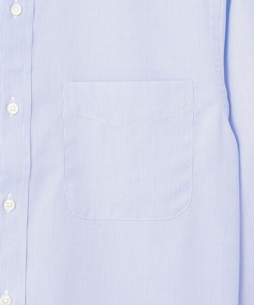 J.PRESS(ジェイプレス)の「【Single Needle Tailoring / 形態安定】マイクロストライプ シャツ / B.D.(シャツ/ブラウス・メンズ・ネイビー系1・首回り42cm-裄丈86cm/首回り41cm-裄丈85cm/首回り40cm-裄丈85cm/首回り39cm-裄丈84cm/首回り38cm-裄丈84cm/首回り37cm-裄丈82cm/首回り43cm-裄丈86cm)」の5枚目の写真