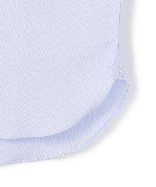 J.PRESS(ジェイプレス)の「【Single Needle Tailoring / 形態安定】マイクロストライプ シャツ / B.D.(シャツ/ブラウス・メンズ・ネイビー系1・首回り42cm-裄丈86cm/首回り41cm-裄丈85cm/首回り40cm-裄丈85cm/首回り39cm-裄丈84cm/首回り38cm-裄丈84cm/首回り37cm-裄丈82cm/首回り43cm-裄丈86cm)」の8枚目の写真