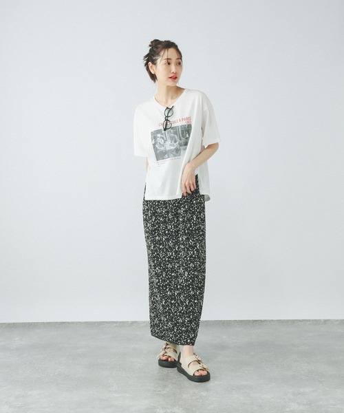 nabekoページ 細プリーツIラインスカート/253426（スカート）｜GLOBAL WORK