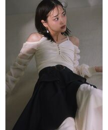 RESEXXY | ポイントシアーニットトップス(ニット/セーター)