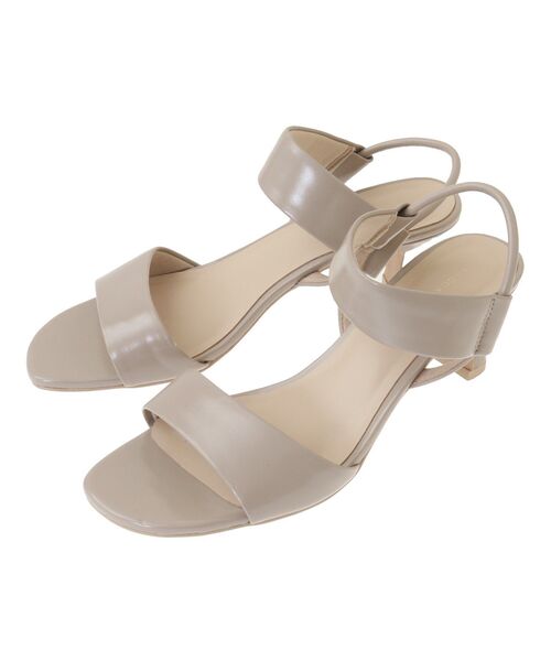 YECCA VECCA(イェッカヴェッカ)の「バーストラップサンダル(サンダル・レディース・ベージュ/シルバー/ブラック・22.5cm/23.5cm/24.5cm)」の16枚目の写真