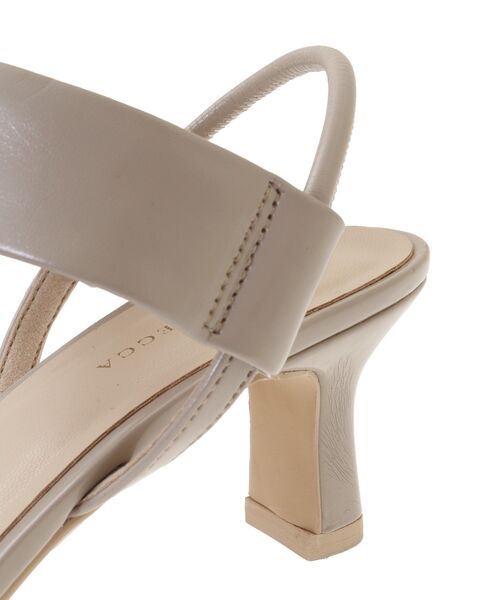 YECCA VECCA(イェッカヴェッカ)の「バーストラップサンダル(サンダル・レディース・ベージュ/シルバー/ブラック・22.5cm/23.5cm/24.5cm)」の22枚目の写真