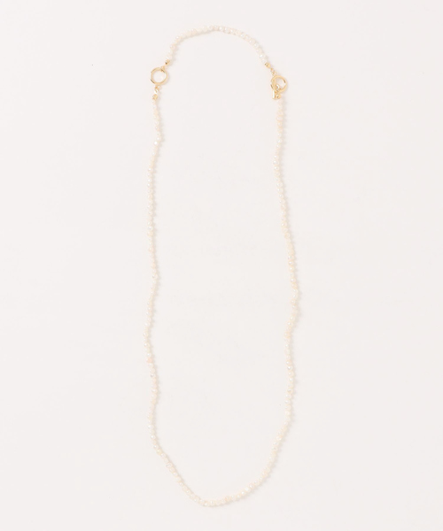 qualite（カリテ）の「バロックパールロングネックレス（ネックレス・レディース・ゴールド/シルバー・フリー）」の2枚目の写真