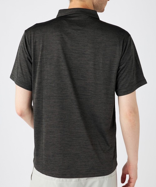 Kappa(カッパ)の「杢柄半袖ポロシャツ(ポロシャツ・メンズ・ネイビー系/ブラック/グレー・MEDIUM/LARGE/X-LARGE)」の10枚目の写真