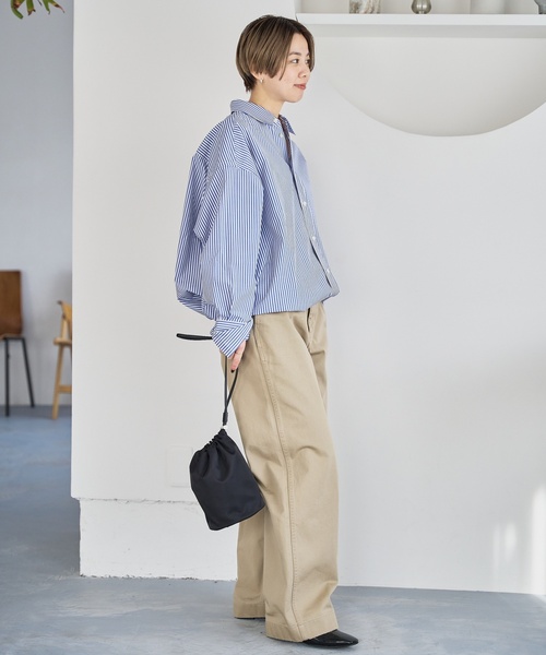 LE TALON(ルタロン)の「LE TALON NYLON PURSEバッグ(ショルダーバッグ・レディース・ベージュ/ブラック/レッド・FREE)」の6枚目の写真