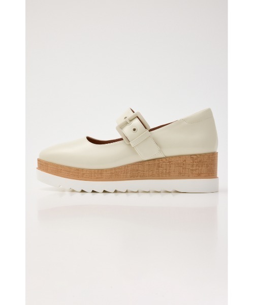 STACCATO（スタッカート）の「トトベルトプラットフォーム（スニーカー・レディース・ブラック/ホワイト・24.5cm/24cm/23.5cm/23cm/22.5cm）」の6枚目の写真