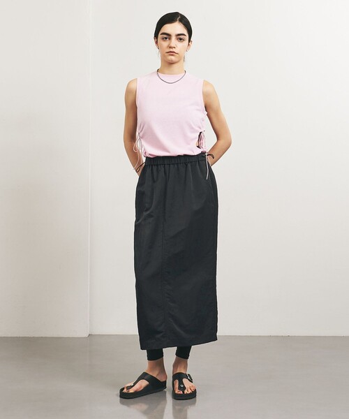 TO UNITED ARROWS＞ナイロンツイル ギャザースカート（スカート