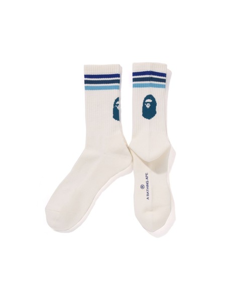【A BATHING APE】大人気☆ロゴ入り☆BAPE LINE SOCKS 001SOK701010_BLU_A_1200x.jpg?v