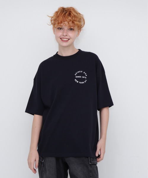 AVIREX アビレックス　バーシティーロゴティーシャツ 直営店限定】VARSITY LOGO T-SHIRT/ バーシティーロゴティー