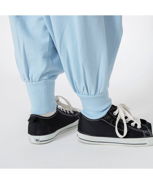 BREEZE（ブリーズ）の「【ジュニア対応】カラバリボリュームパンツ（その他パンツ・キッズ・チャコール/ラベンダー/イエロー/オレンジ/アイボリー/サックスブルー・80/90/100/110/130/140/120）」の12枚目の写真