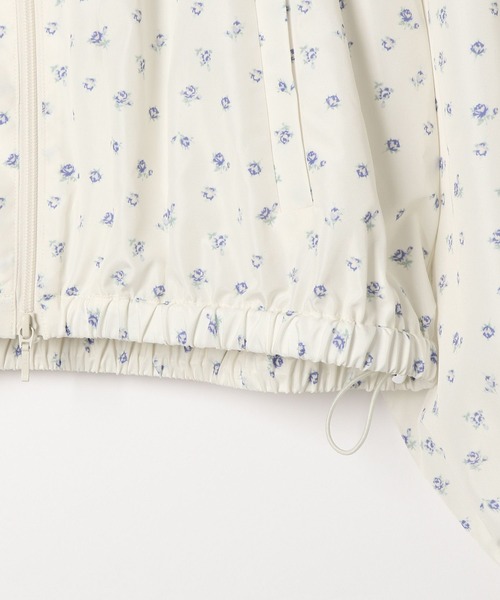 Heather（ヘザー）の「フリルテープナイロンブルゾン　324744（ブルゾン・レディース・ブラック/オフホワイト/ホワイト系その他・FREE）」の7枚目の写真