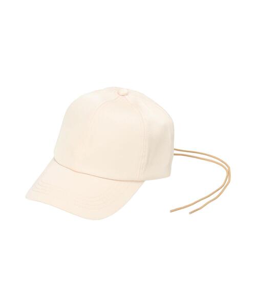 Lugnoncure(ルノンキュール)の「サテンキャップ《2025spring catalog item》(ハット・レディース・ネイビー/オレンジ/オフホワイト・F)」の7枚目の写真