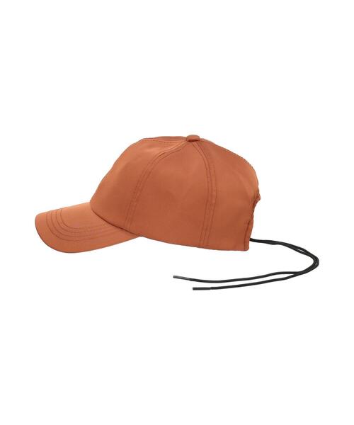 Lugnoncure(ルノンキュール)の「サテンキャップ《2025spring catalog item》(ハット・レディース・ネイビー/オレンジ/オフホワイト・F)」の11枚目の写真