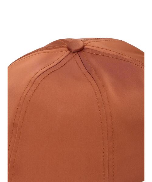 Lugnoncure(ルノンキュール)の「サテンキャップ《2025spring catalog item》(ハット・レディース・ネイビー/オレンジ/オフホワイト・F)」の12枚目の写真