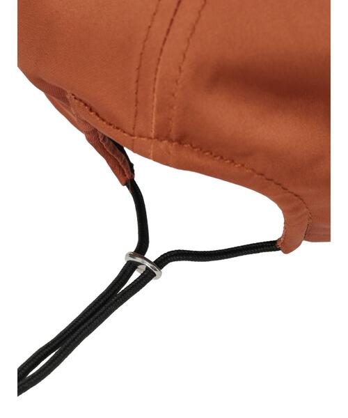 Lugnoncure(ルノンキュール)の「サテンキャップ《2025spring catalog item》(ハット・レディース・ネイビー/オレンジ/オフホワイト・F)」の14枚目の写真