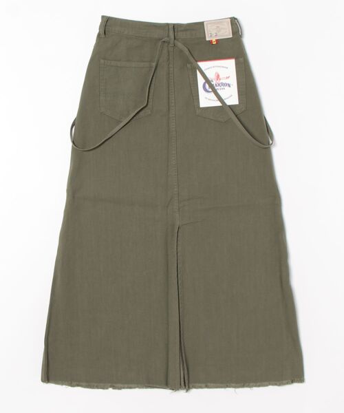 CIMARRON（シマロン）の「【RS】【CIMARRON JEANS】LONG SKIRT（スカート・レディース・グリーン/オレンジ・26/25）」の11枚目の写真