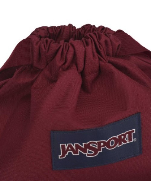 JANSPORT(ジャンスポーツ)の「JanSport/ジャンスポーツ ナップサック DRAW SACK ドローサック RUSSET RED JS0A83LQ04S(バックパック/リュック・メンズ・エンジ・FREE)」の10枚目の写真