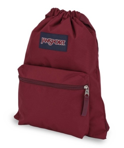 JANSPORT(ジャンスポーツ)の「JanSport/ジャンスポーツ ナップサック DRAW SACK ドローサック RUSSET RED JS0A83LQ04S(バックパック/リュック・メンズ・エンジ・FREE)」の7枚目の写真