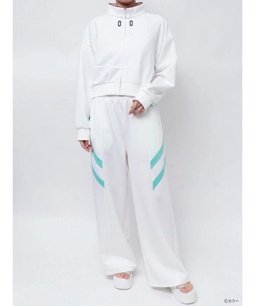 CALNAMUR 上スウェットエヴァ PLUGSUIT 青 エヴァンゲリオンコラボ】PLUGSUIT SWEAT（ブルゾン）｜CALNAMUR