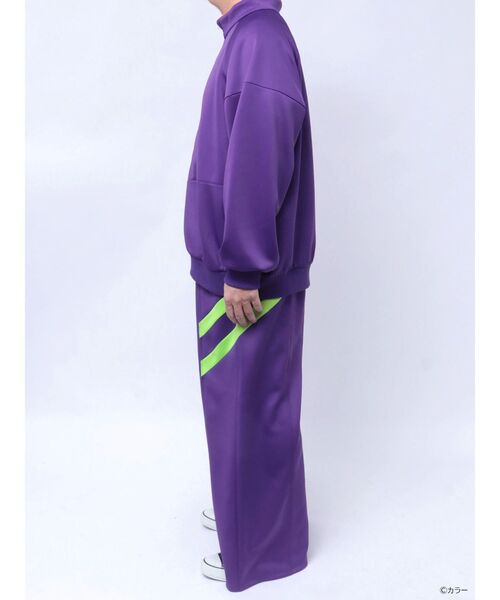CALNAMUR 上スウェットエヴァ PLUGSUIT 青 エヴァンゲリオンコラボ】PLUGSUIT SWEAT（ブルゾン）｜CALNAMUR