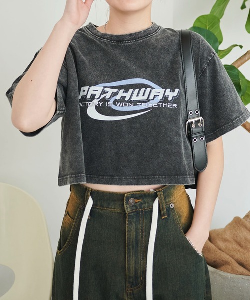 WEGO（ウィゴー）の「WEGO/ヴィンテージウォッシュグラフィックショートT（Tシャツ/カットソー・レディース・その他8/その他7/その他6/その他5/その他4/その他3/その他2/その他1・FREE）」の20枚目の写真