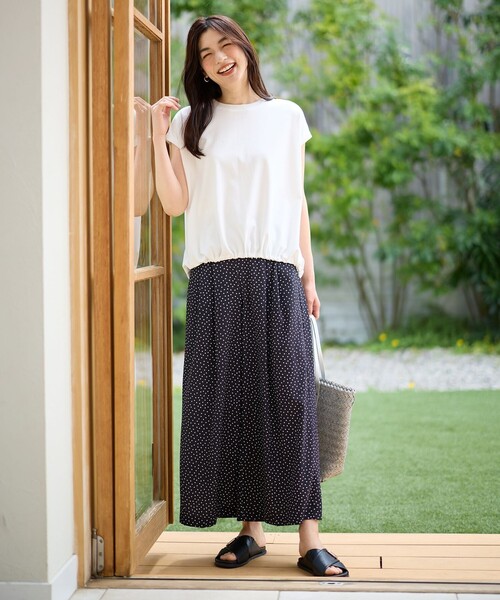 ANY(エニィ)の「【新色追加】さらさらDRYパンツ(その他パンツ・レディース・ベージュ系/グリーン系/ダークブラウン系/グレー系/ブラック系1・4)」の21枚目の写真