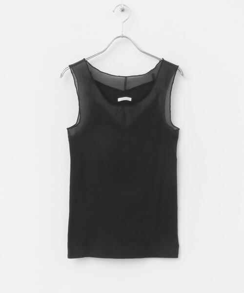 ITEMS URBANRESEARCH（アイテムズ アーバンリサーチ）の「フハクキリカエタンクトップ（タンクトップ・レディース・ライトベージュ/ブラック/ホワイト・FREE）」の10枚目の写真