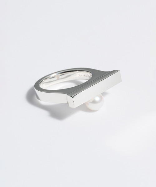 LAMBDA（ラムダ）の「サイドパールリング（リング・メンズ・シルバー系その他・#9/#11/#13/#15/#17/#19）」の2枚目の写真