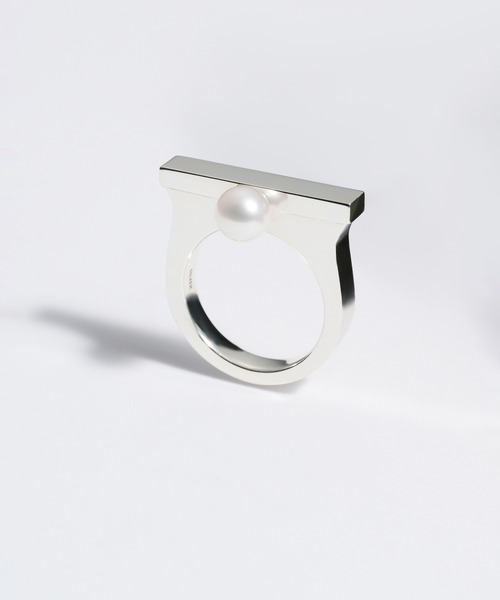 LAMBDA（ラムダ）の「サイドパールリング（リング・メンズ・シルバー系その他・#9/#11/#13/#15/#17/#19）」の5枚目の写真