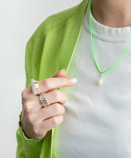 LAMBDA（ラムダ）の「サイドパールリング（リング・メンズ・シルバー系その他・#9/#11/#13/#15/#17/#19）」の6枚目の写真