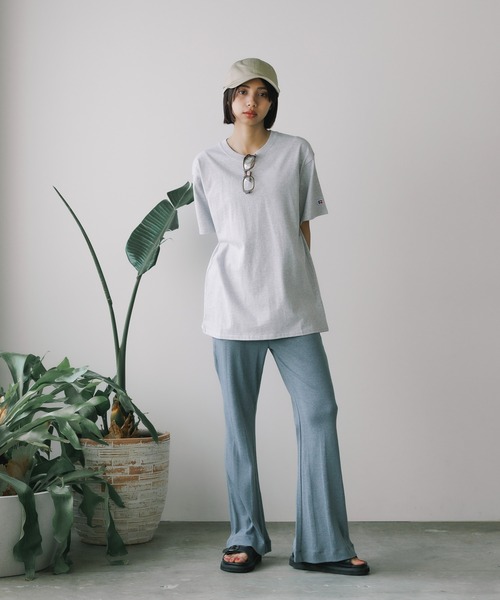 MILLER(ミラー)の「R.P.miller/ミラー Prib Flare PT フレアパンツ(その他パンツ・レディース・グレー/ダークグレー/ブラウン・FREE)」の7枚目の写真