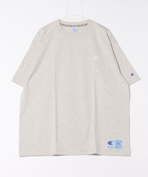 Champion(チャンピオン)の「【Champion】C3-V331 SHORT SLEEVE T-SHIRT/Tシャツ/チャンピオン/アクションスタイル(Tシャツ/カットソー・メンズ・ホワイト/ピンク/オートミール/ネイビー/ブラック/ヘザーグレー/ブルー/イエロー/ライトブルー・SMALL/MEDIUM/LARGE/X-LARGE/XX-LARGE/M/L/XL/XXL)」の4枚目の写真