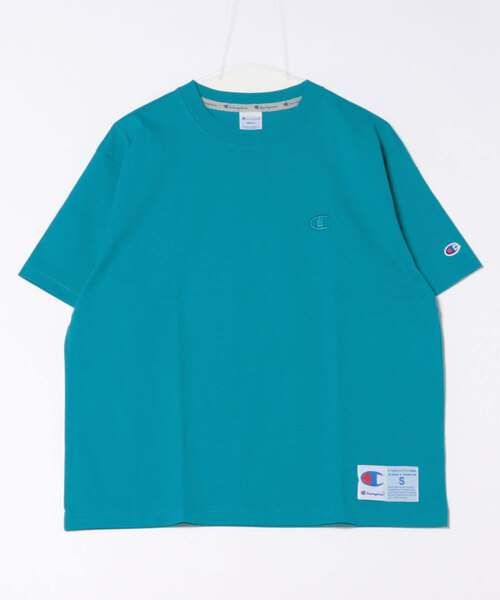 Champion(チャンピオン)の「【Champion】C3-V331 SHORT SLEEVE T-SHIRT/Tシャツ/チャンピオン/アクションスタイル(Tシャツ/カットソー・メンズ・ホワイト/ピンク/オートミール/ネイビー/ブラック/ヘザーグレー/ブルー/イエロー/ライトブルー・SMALL/MEDIUM/LARGE/X-LARGE/XX-LARGE/M/L/XL/XXL)」の7枚目の写真