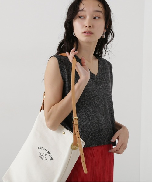 N.(N. Natural Beauty Basic)(エヌエヌナチュラルビューティーベーシック)の「Vネックショートベスト(ベスト・レディース・ブラック/オフホワイト/ベージュ・MEDIUM)」の14枚目の写真