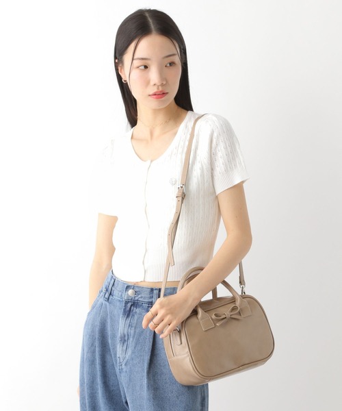 セール】リボンボストンBAG 450351（ボストンバッグ）｜Heather