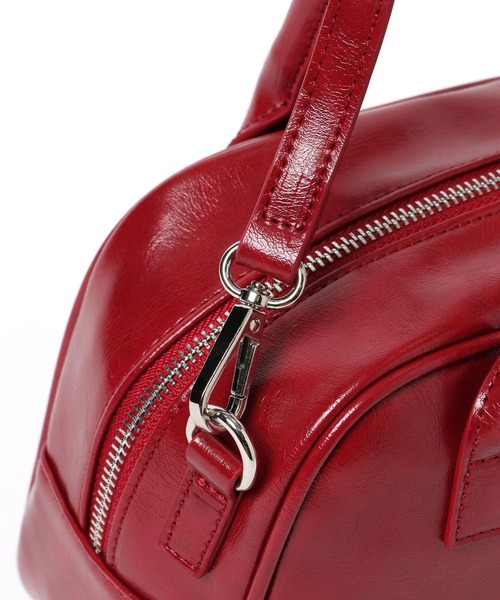 Heather（ヘザー）の「リボンボストンBAG　450351（ボストンバッグ・レディース・ブラック/ベージュ/レッド・ONE SIZE）」の12枚目の写真