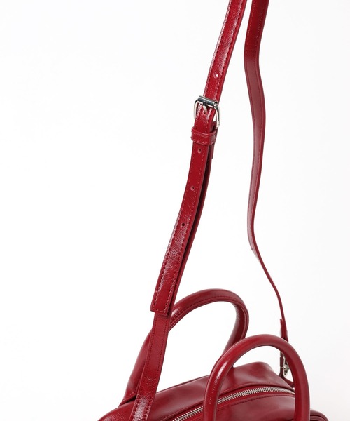 Heather（ヘザー）の「リボンボストンBAG　450351（ボストンバッグ・レディース・ブラック/ベージュ/レッド・ONE SIZE）」の11枚目の写真