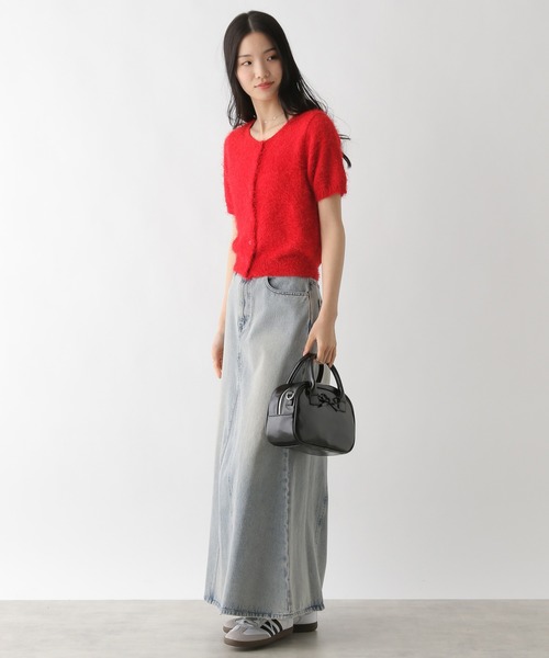 Heather（ヘザー）の「リボンボストンBAG　450351（ボストンバッグ・レディース・ブラック/ベージュ/レッド・ONE SIZE）」の21枚目の写真