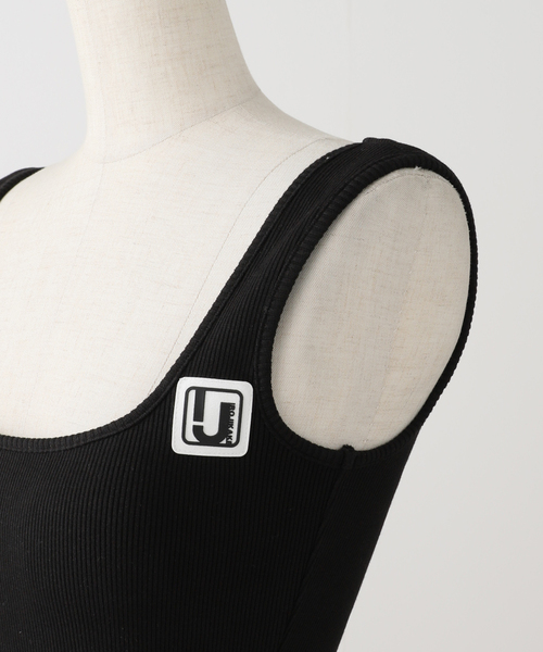 Oriens JOURNAL STANDARD(オリエンス ジャーナルスタンダード)の「【irojikake/イロジカケ】Tank top IG25SSTP07(タンクトップ・レディース・ブラック/アイボリー・SMALL)」の7枚目の写真