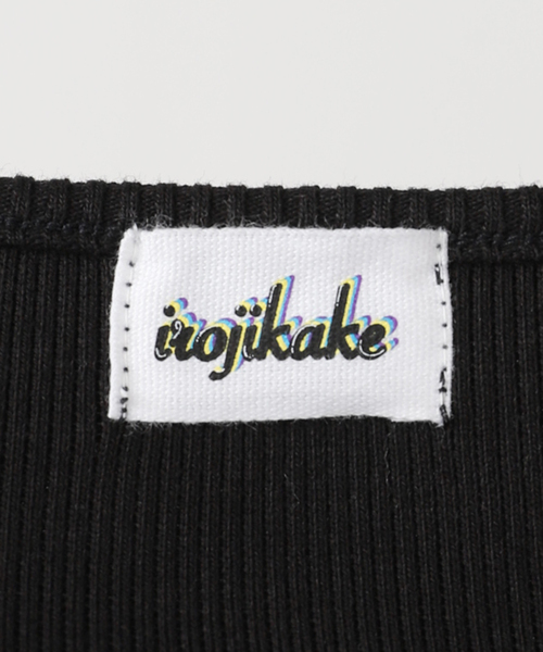 Oriens JOURNAL STANDARD(オリエンス ジャーナルスタンダード)の「【irojikake/イロジカケ】Tank top IG25SSTP07(タンクトップ・レディース・ブラック/アイボリー・SMALL)」の12枚目の写真