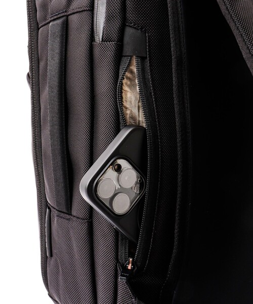 WEXLEY（ウェクスレイ）の「【WEXLEY/ウェクスレイ】TAYLOR CORDURA BALLISTIC BLACK TL200（バックパック/リュック・メンズ・ブラック・FREE）」の2枚目の写真