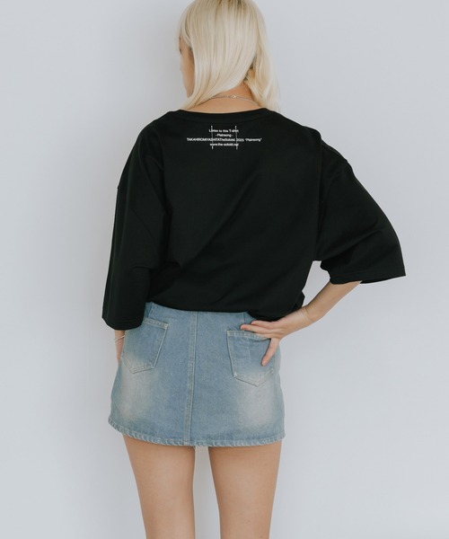 TAKAHIROMIYASHITATheSoloIst.（タカヒロミヤシタザソロイスト）の「TAKAHIROMIYASHITATheSoloIst./タカヒロミヤシタザソロイスト. oversized s/s tee オーバーサイズＴシャツ（Tシャツ/カットソー・メンズ・ホワイト/ブラック・46/48）」の20枚目の写真