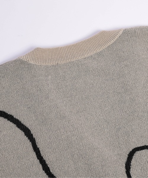 AMELY（エミリー）の「リボンラインニットカーディガン（カーディガン/ボレロ・レディース・ベージュ/グレー/ブラック/アイボリー・フリー）」の21枚目の写真