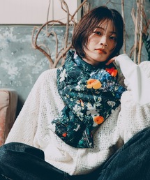 NON TOKYO（ノントーキョー）の「PRINT PADDING MUFFLER（マフラー・メンズ）」